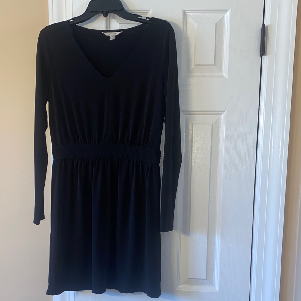 Charming Charlie Black V-Neck Dress